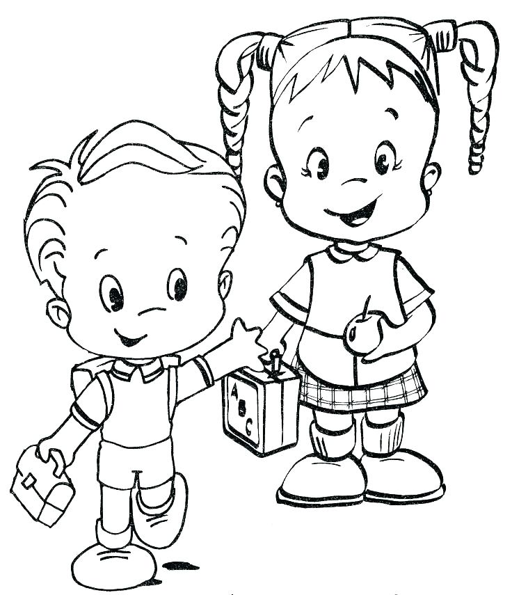 736x855 Friends Coloring Page