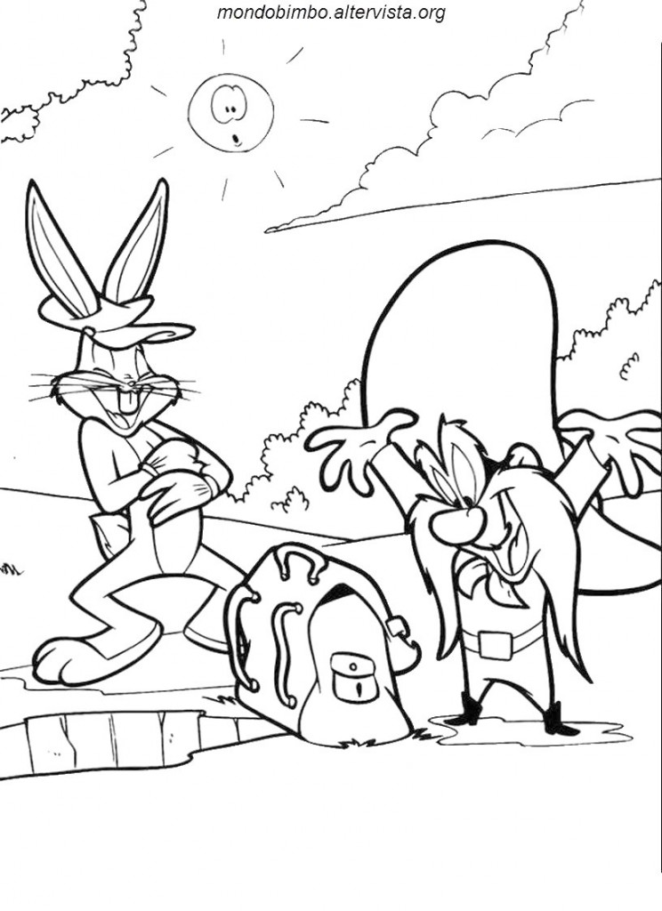 744x1024 Yosemite Sam Coloring Pages