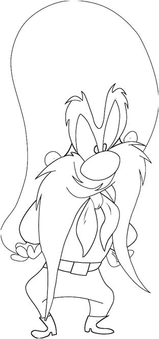 312x667 Yosemite Sam Coloring Pages