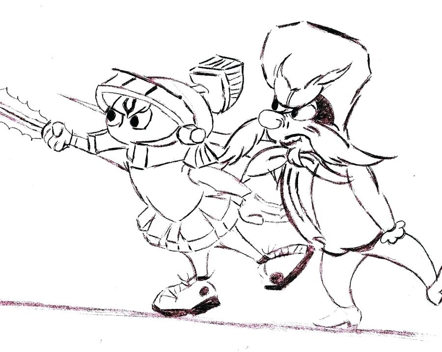 900x718 Fantastic Yosemite Sam Coloring Pages Pattern