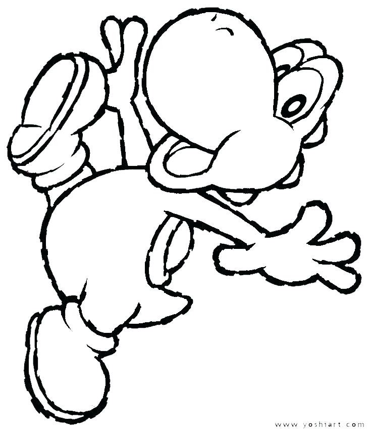 729x852 Yoshi Coloring Pages To Print Printable Coloring Page Coloring
