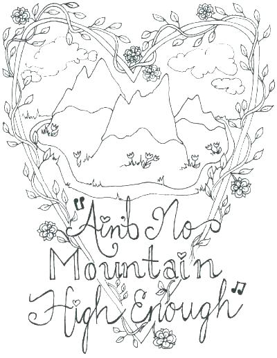 400x518 Sunshine Coloring Page Mountain Coloring Page Mountains Pin Drawn