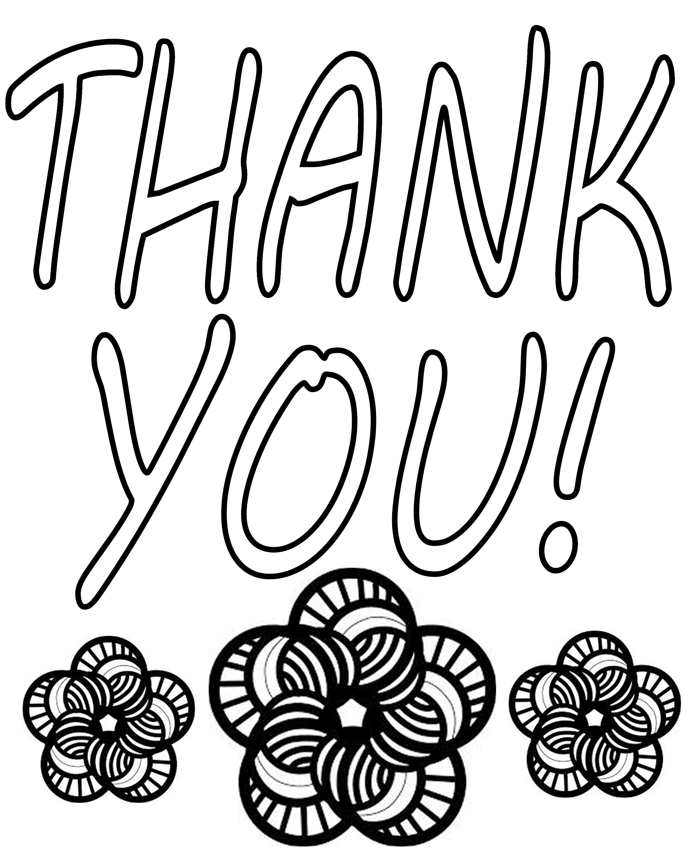 2400x3000 Good Thank You Coloring Pages On For Kids With Inside