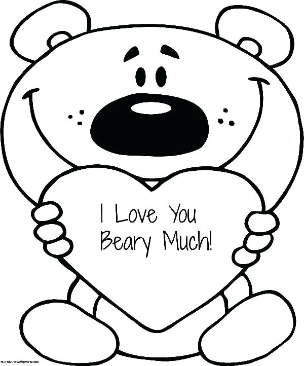 600x722 Coloring Pages Love I Love You Coloring Sheets I Love You So Much