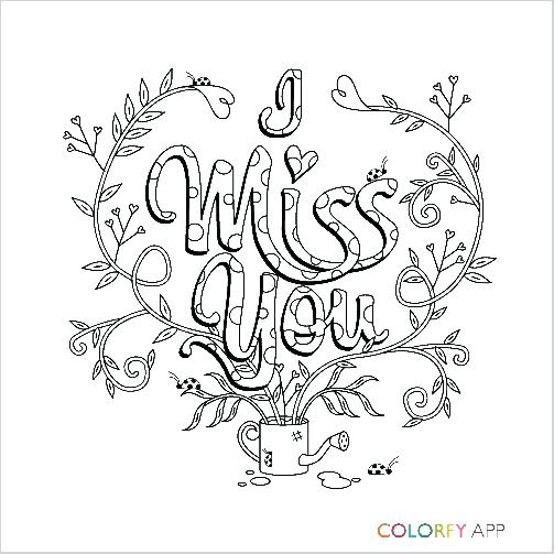 503x503 I Miss You Coloring Pages Christmas For Adults Coloring Collection
