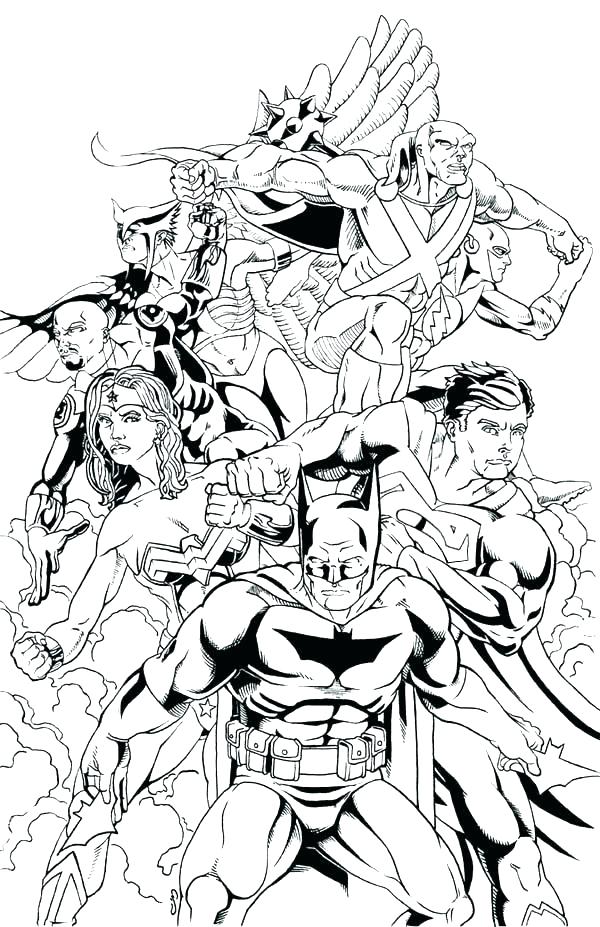 600x927 Young Justice Coloring Pages Justice League Coloring Pages