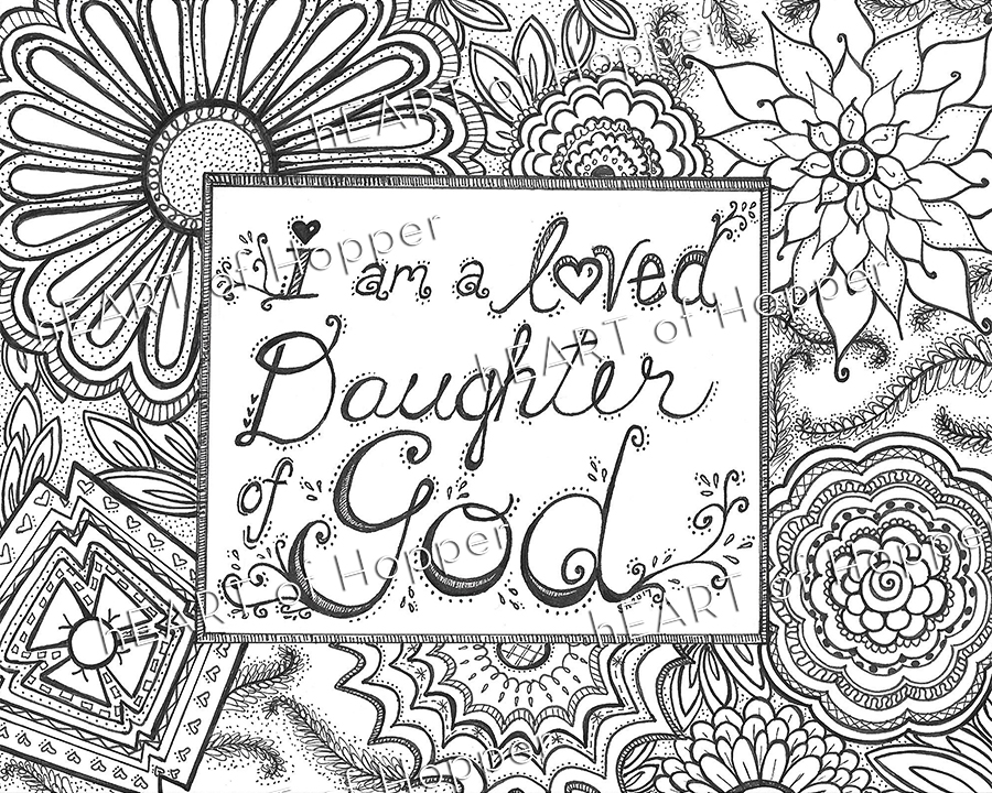 900x720 Daughter Of God Yw Coloring Page