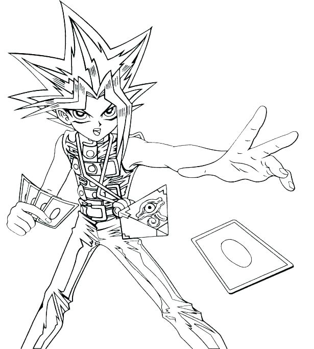 615x683 Yugioh Coloring Page Cute Little In Oh Coloring Page Yu Gi Oh