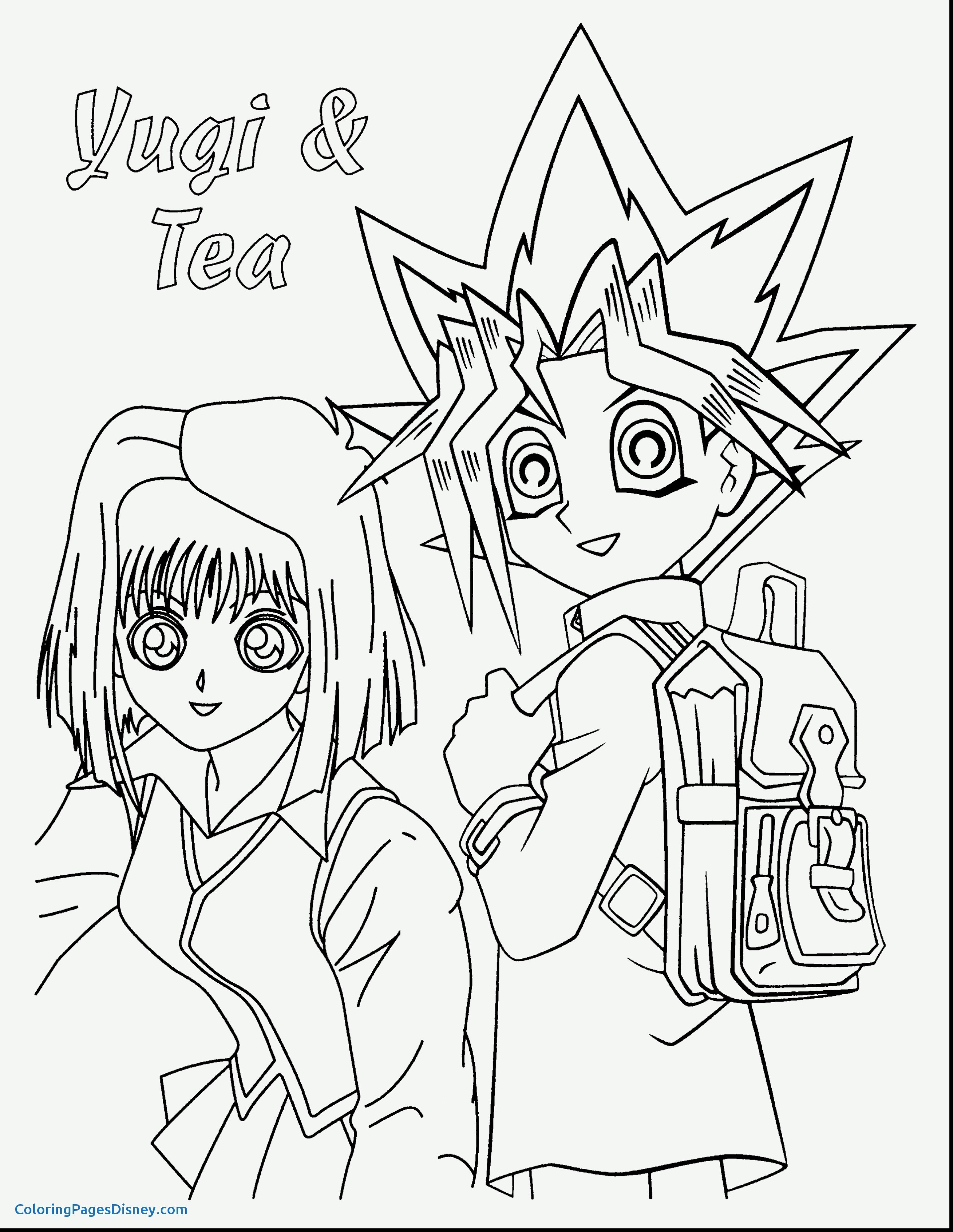 2640x3410 Yu Gi Oh! Coloring Pages Beautiful Marvellous Ideas Yugioh