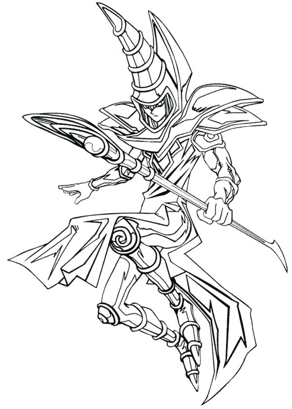 600x840 Yugioh Coloring Page Coloring Page Coloring Pages Packed