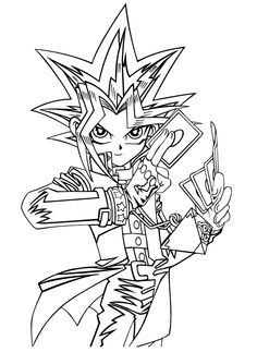 236x323 Yu Gi Oh Coloring Pages For Kids, Printable Free Coloring Pages