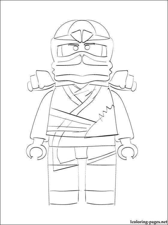 560x750 Lego Ninjago Zane Coloring Page Coloring Pages