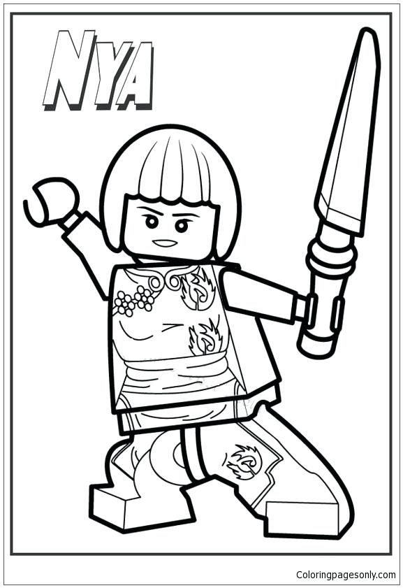 577x841 Ninjago Lego Coloring Pages Coloring Page Lego Ninjago Colouring