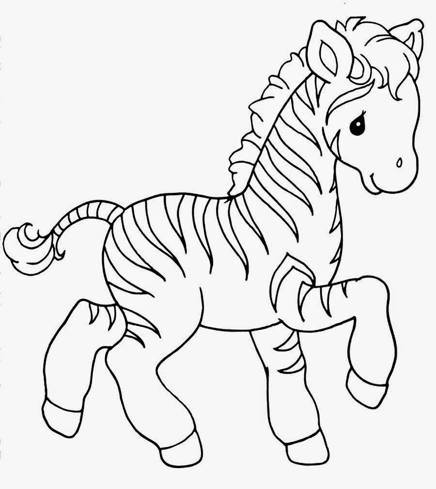 900x1008 Zebra Coloring Pages