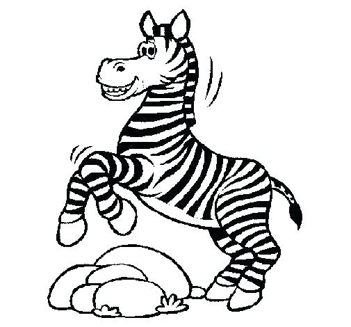 505x470 Zebra Coloring Page Coloring Zebra Zebra Jumping Over Rocks