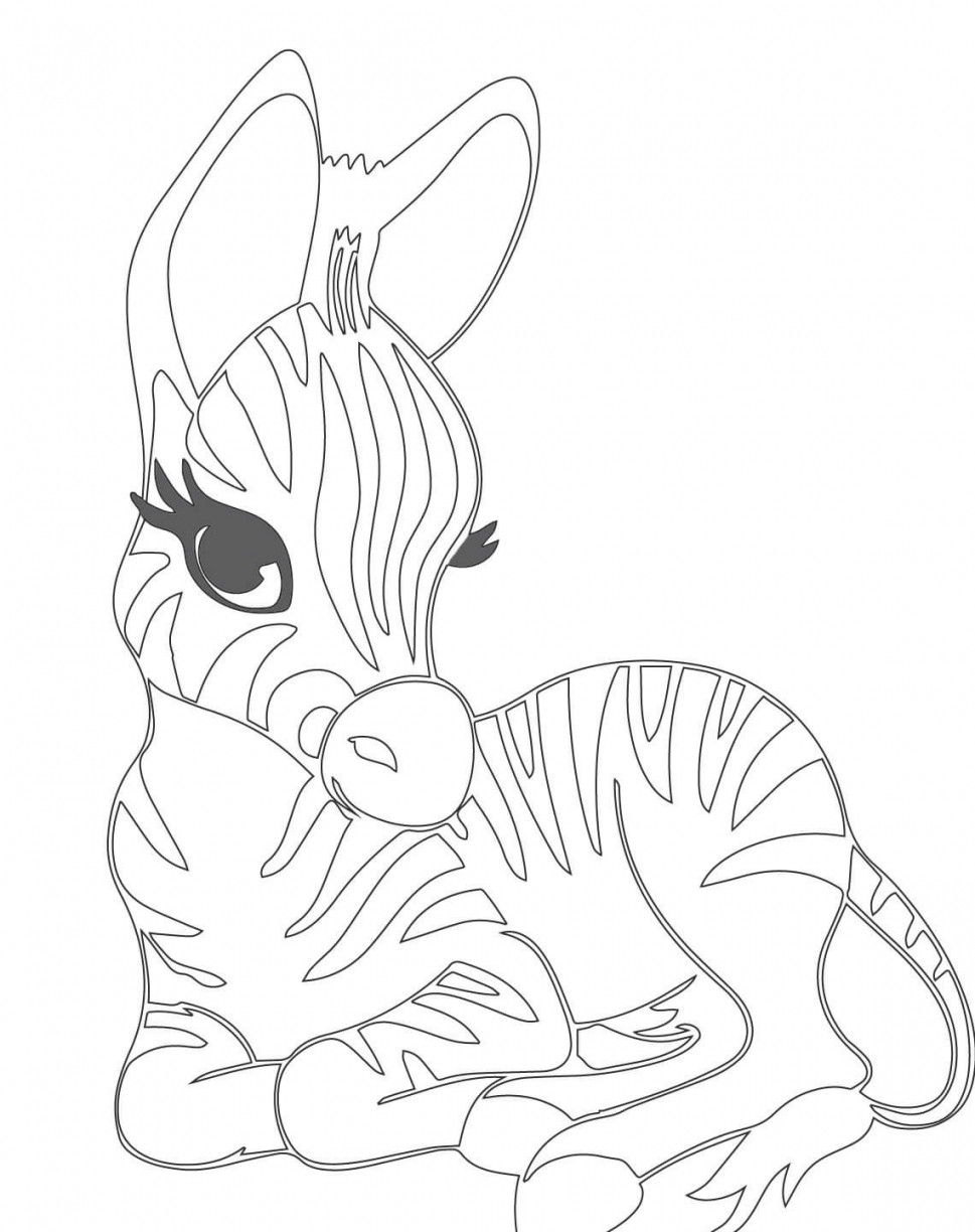 969x1224 High Tech Zebra Coloring Page Cute Pages New C