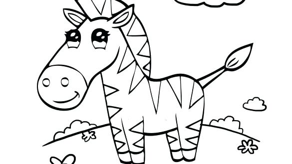 585x329 Zebra Coloring Page Awesome Zebra Coloring Pages Ideas For Your