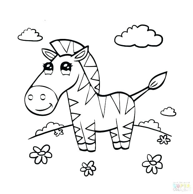 618x623 Baby Zebra Coloring Pages Zebra Colouring Pages For Adults Kids