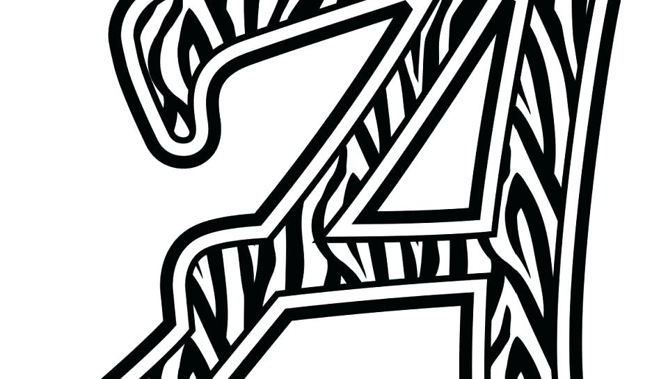 960x544 Zebra Print Coloring Pages