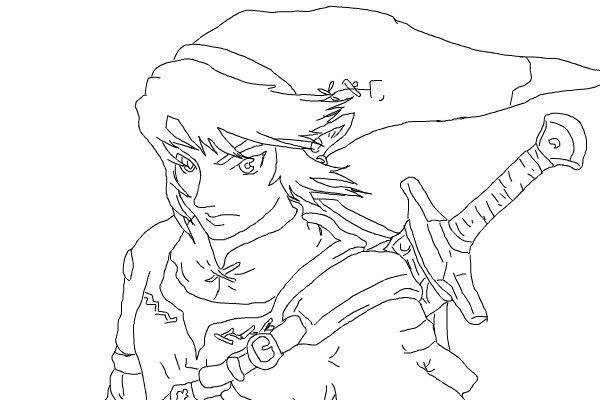 600x400 The Legend Zelda Coloring Pages Pictures Bebo Pandco