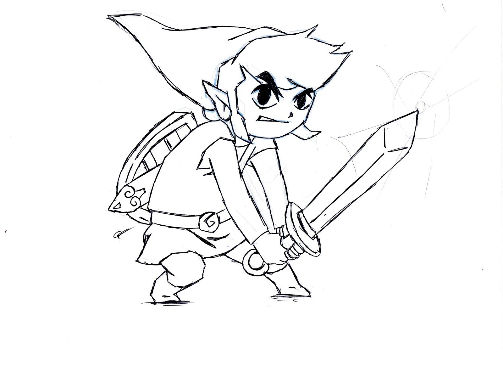 1600x1163 Zelda Coloring Pages Legend Of Zelda Coloring Pages