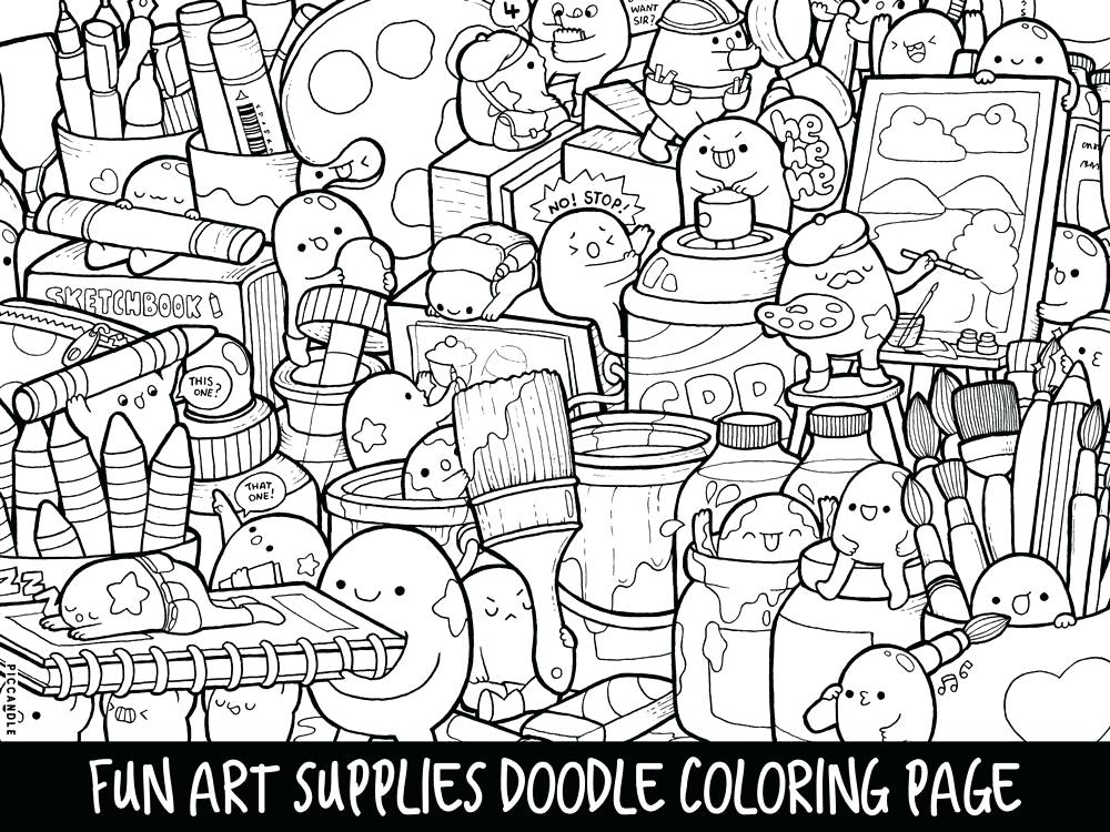 1000x750 Doodling Coloring Pages Advanced Coloring Pages Doodles Coloring