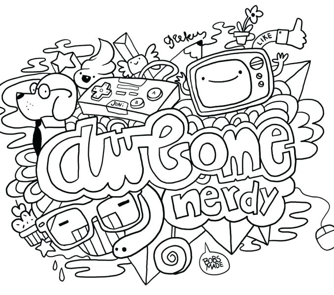 678x600 Irish Doodle Colorado Fun To Color Paisley Doodle Drawing