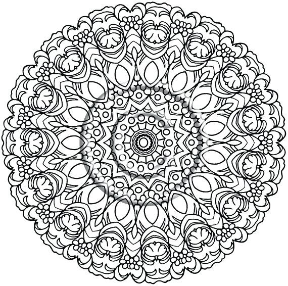 570x566 Zendoodle Coloring Pages