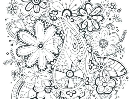 440x330 Zentangle Coloring Pages Free Printable Coloring Pages Coloring
