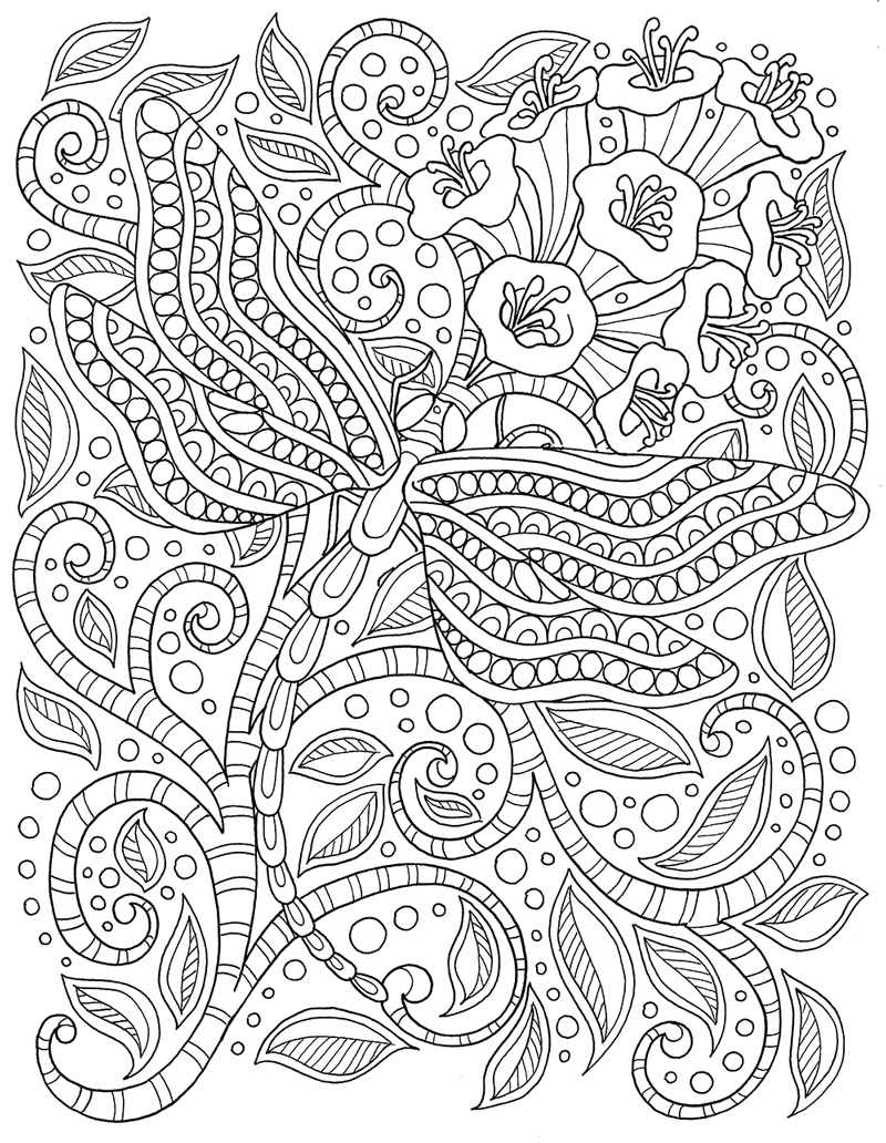 800x1032 Zentangle Mandala Coloring Pages To Print Coloring For Kids
