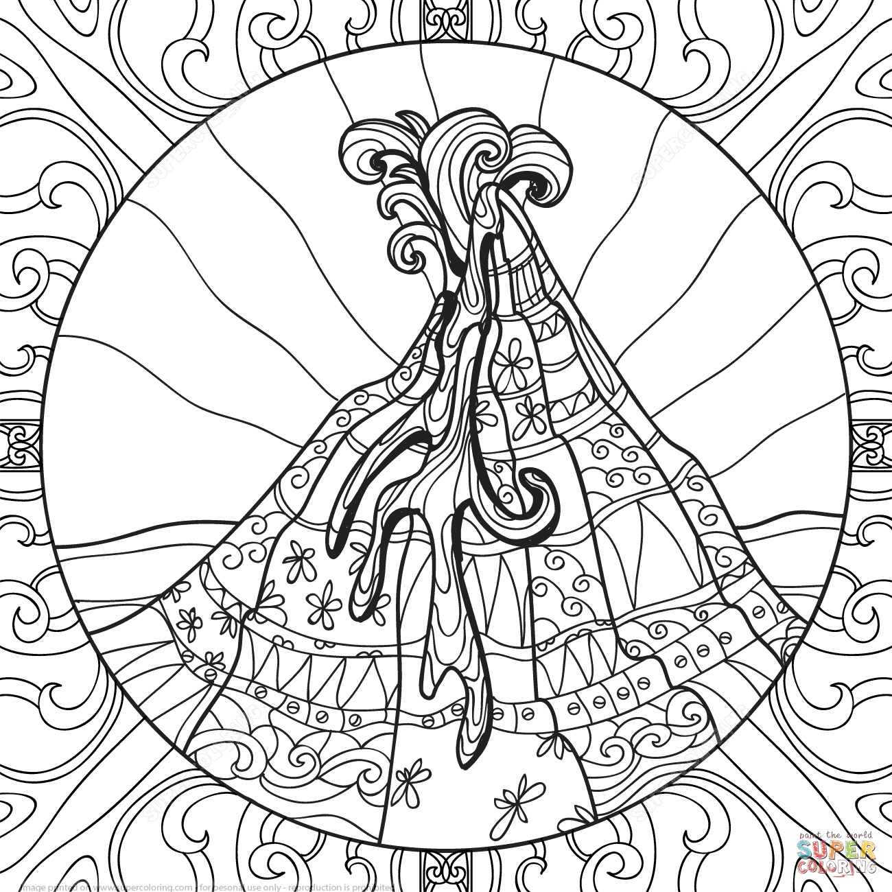 1300x1300 Printable Zentangle Coloring Pages Free Coloring Pages Download