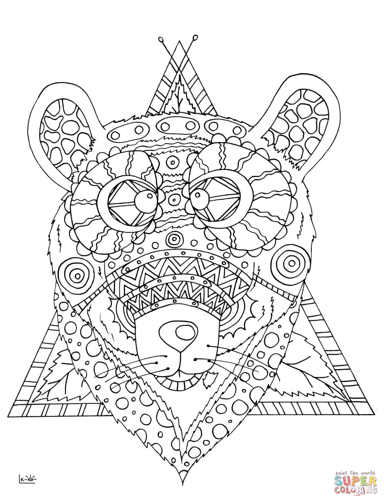 1300x1700 Zentangle Horse Coloring Pages Abstract Beautiful Zentangle