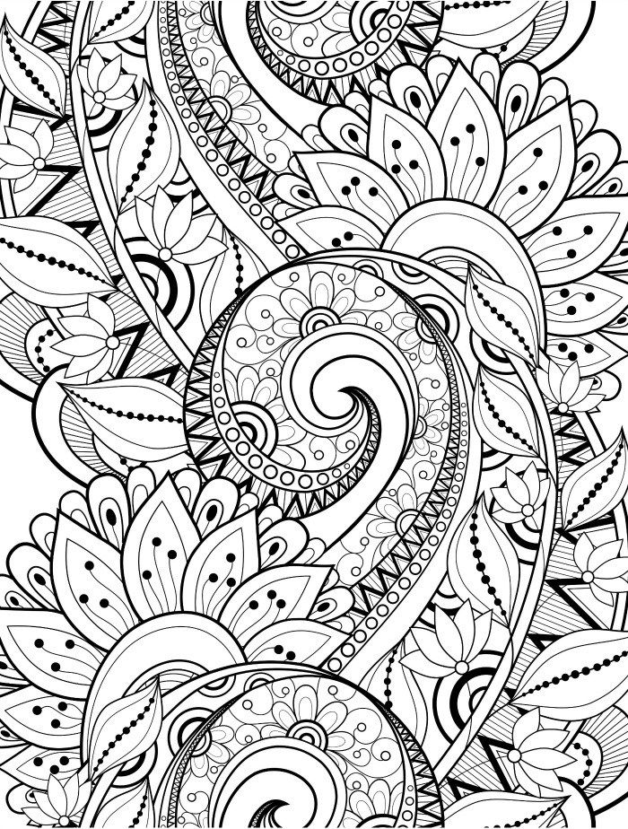 700x924 Busy Coloring Pages To Help Adults Relax Upload Coloring