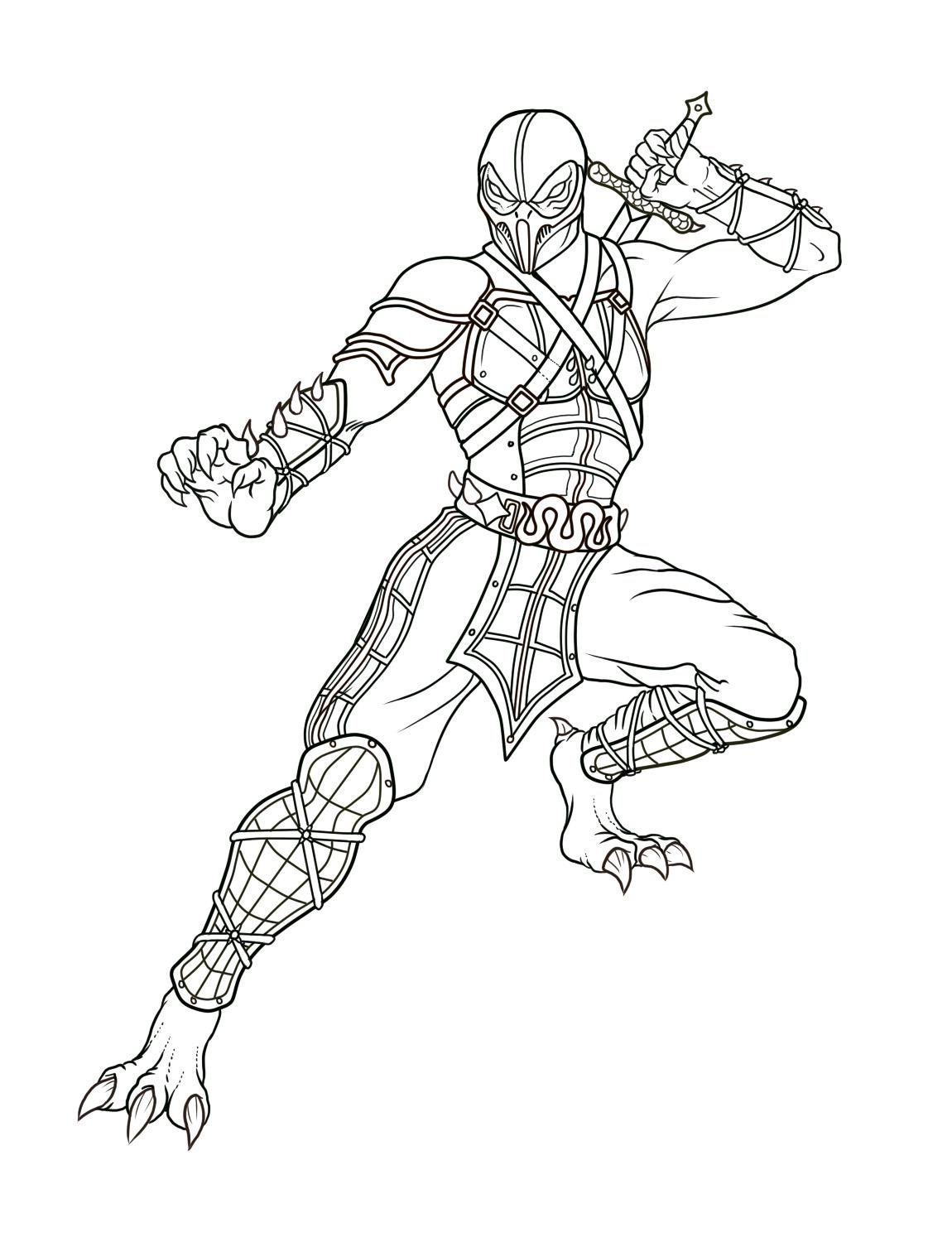1150x1500 Sub Zero Coloring Pages Download And Print For Free