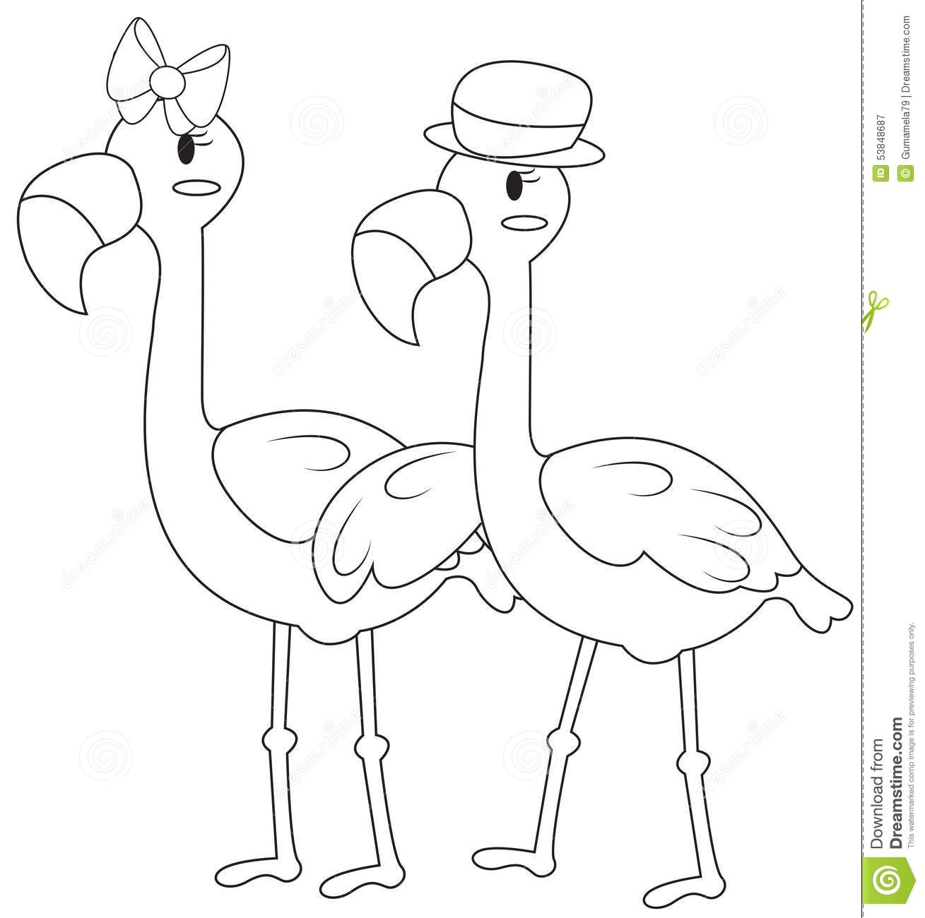 1309x1300 Cute Flamingo Coloring Pages Printable Coloring For Kids