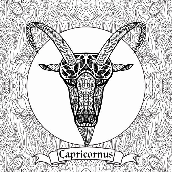 Zodiac Coloring Pages