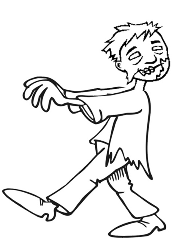 600x850 Zombie Mask For Halloween Free Coloring Page Halloween, Holidays