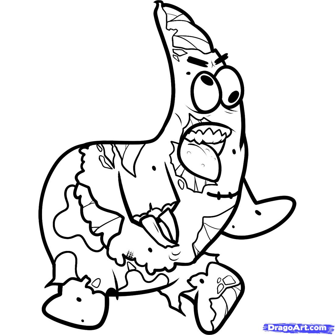 1100x1100 Zombies Coloring Pages