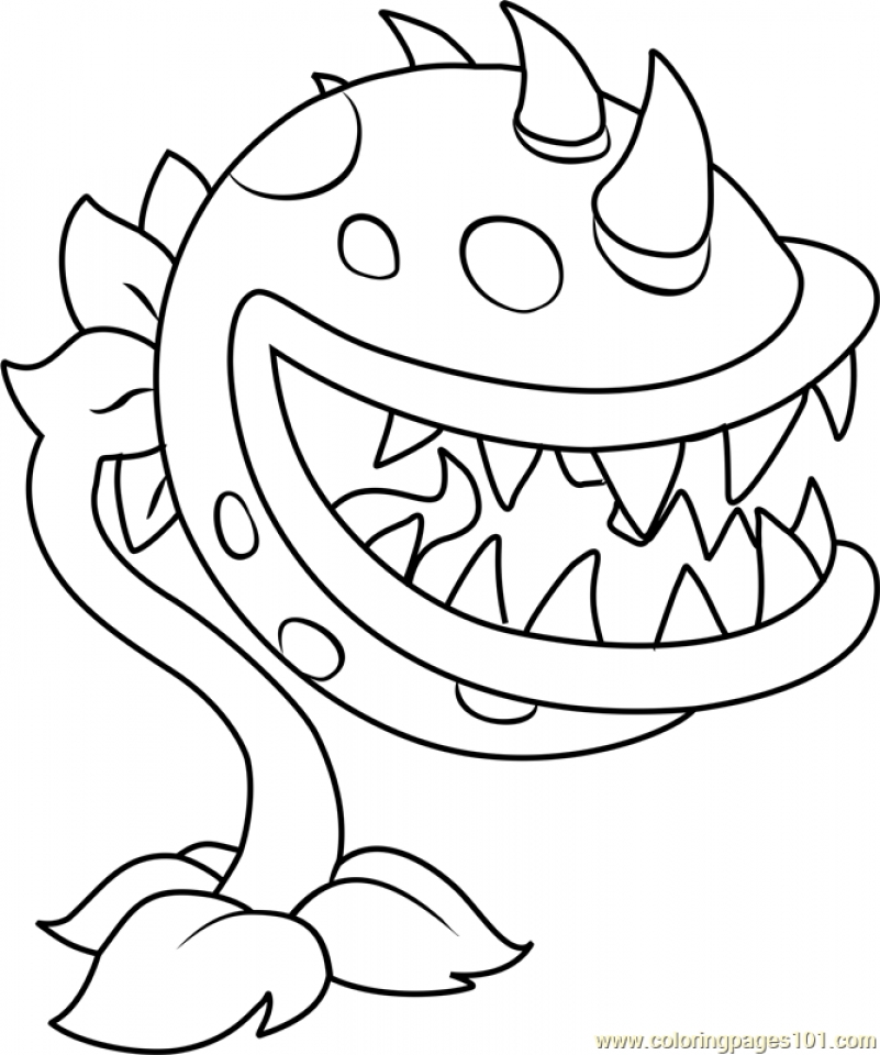 801x960 Plants Vs Zombies Coloring Pages Great Plants Vs Zombies Coloring