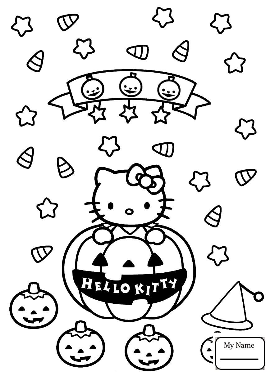 869x1212 Printable Cartoons Hello Kitty Fairy Coloring Pages Free