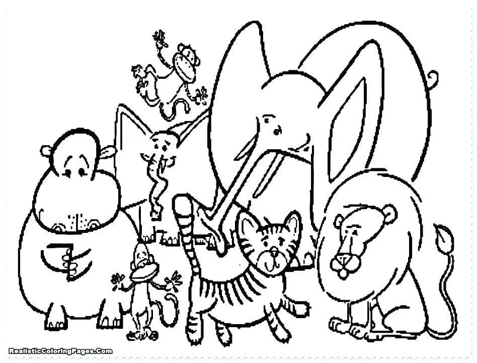 948x720 Zoo Coloring Book Zoo Animal Coloring Pages For Animals Book Zoo