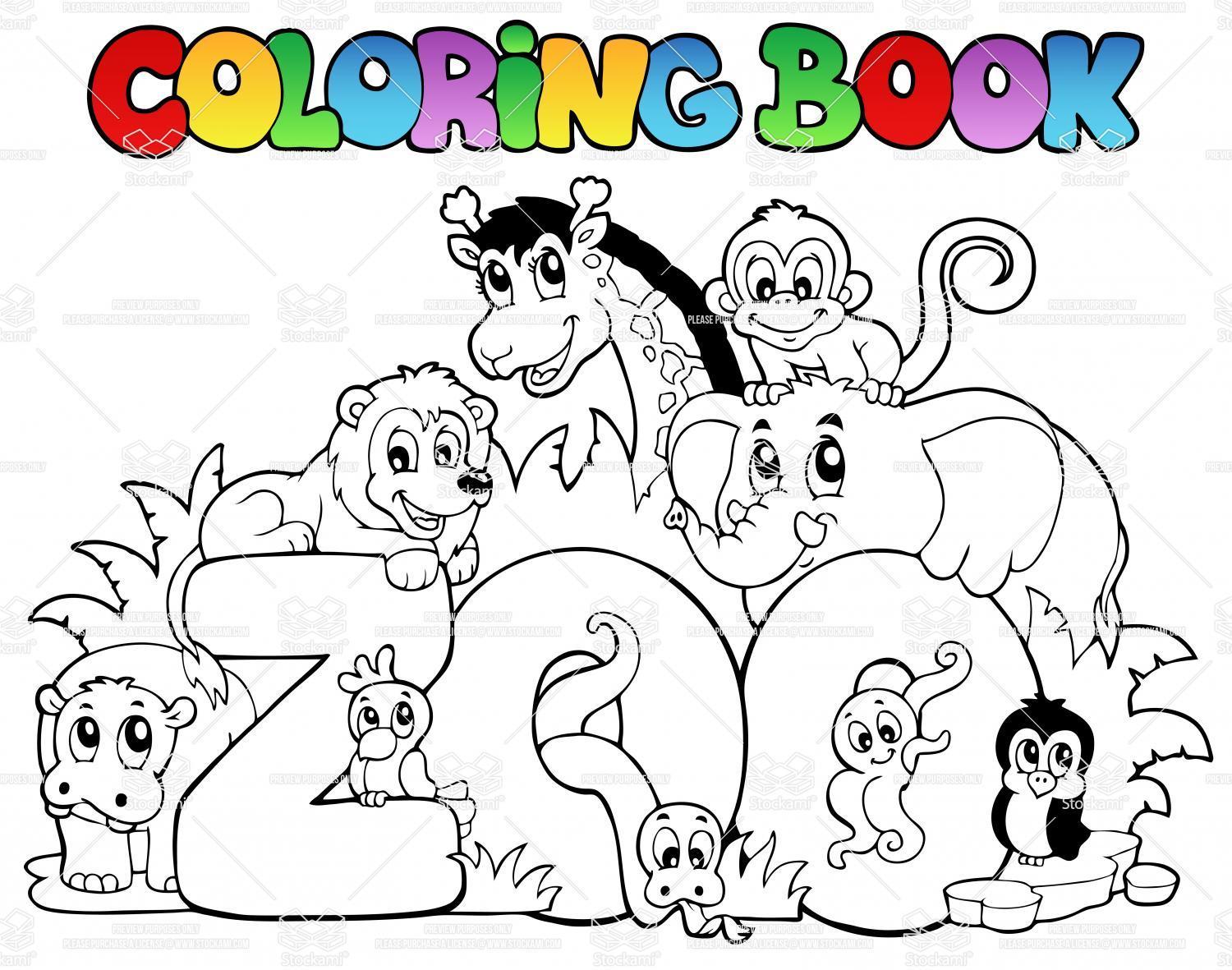 1500x1181 Incredible Zoo Animal Coloring Page Pics Of For Toddlers Ideas