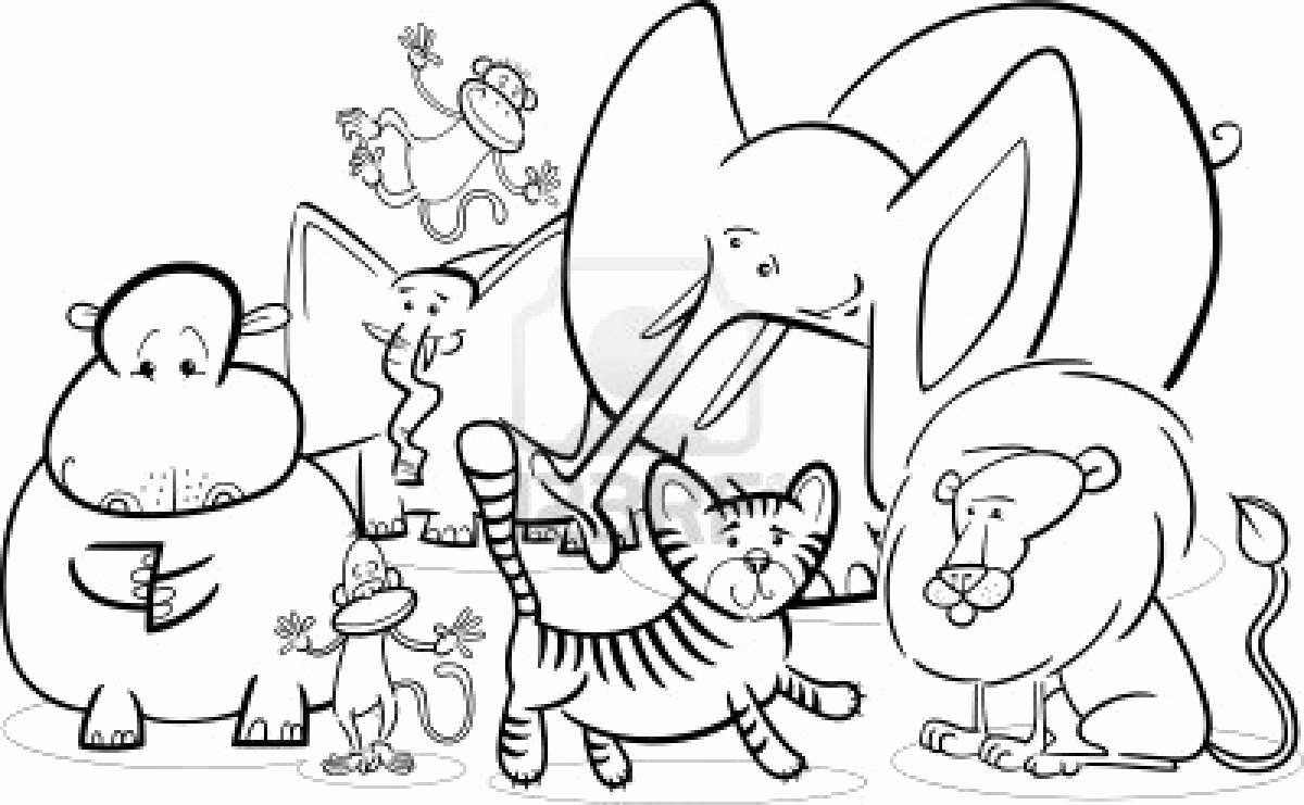 1200x741 Awesome Animal Coloring Pages Elegant African Animals Coloring