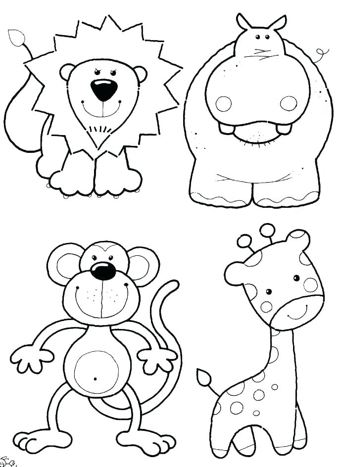 687x944 Zoo Animal Coloring Page Zoo Coloring Book As Well As Family Zoo