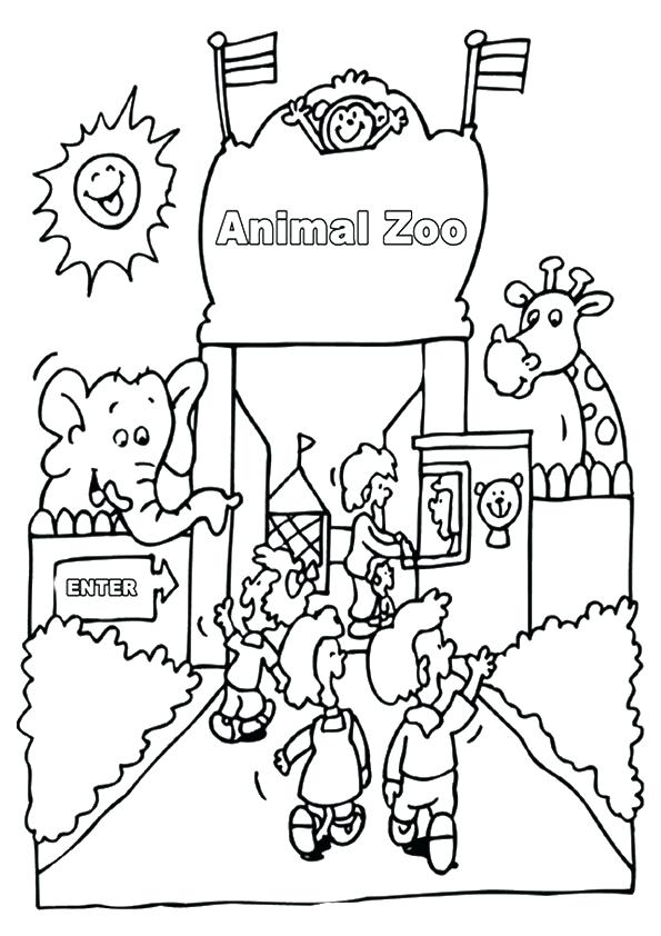 595x842 Zoo Coloring Pages Color Pages Animals Color Pages Animals Cute