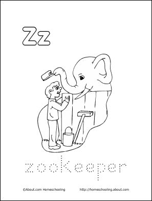 43+ lovely images Zookeeper Coloring Page : Zookeeper People Coloring ... Girl Cartoon Zoo Keeper
