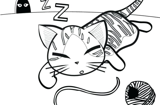 640x420 Cute Kitten Coloring Pages Zoom Coloring Pages Kittens Cute Kitten