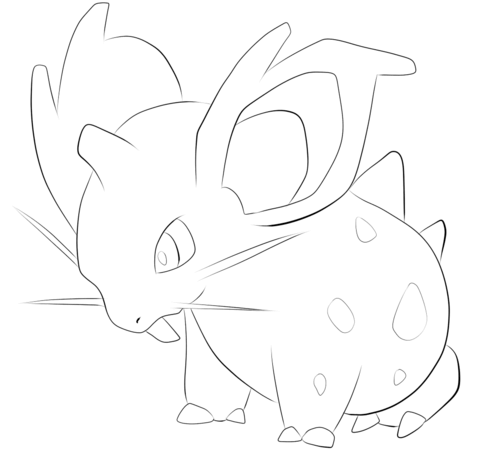 480x464 Poliwag Coloring Page