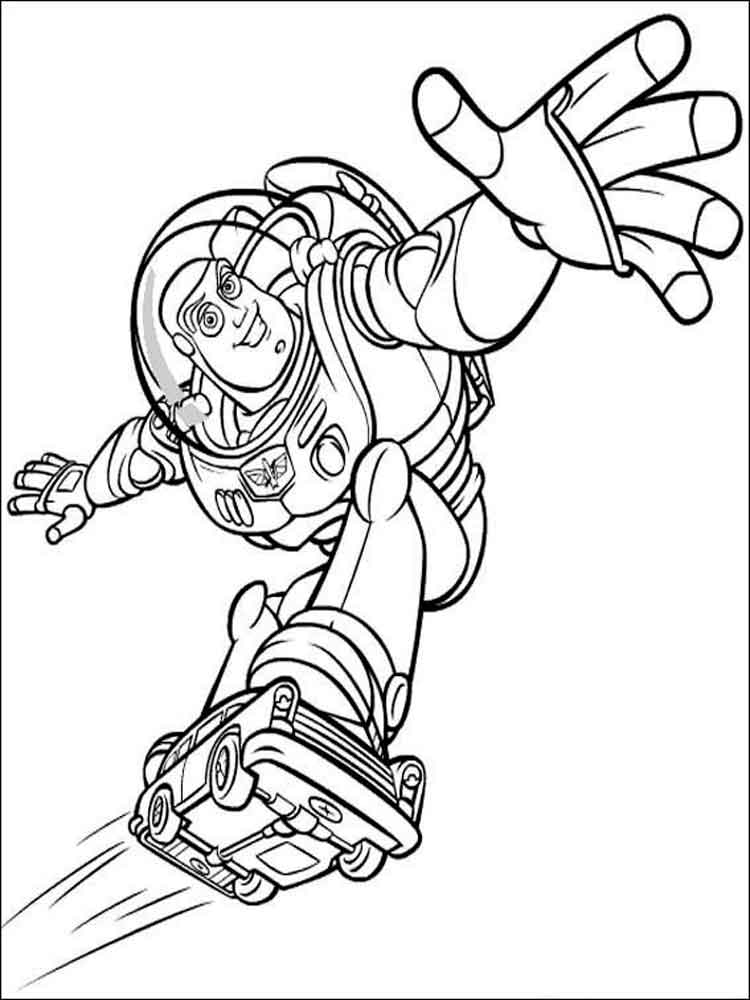 750x1000 Buzz And Zurg Coloring Pages Free Printable Buzz And Zurg