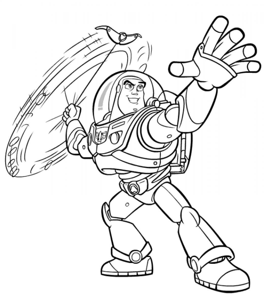 1039x1200 Buzz And Zurg Coloring Pages Download And Print For Free